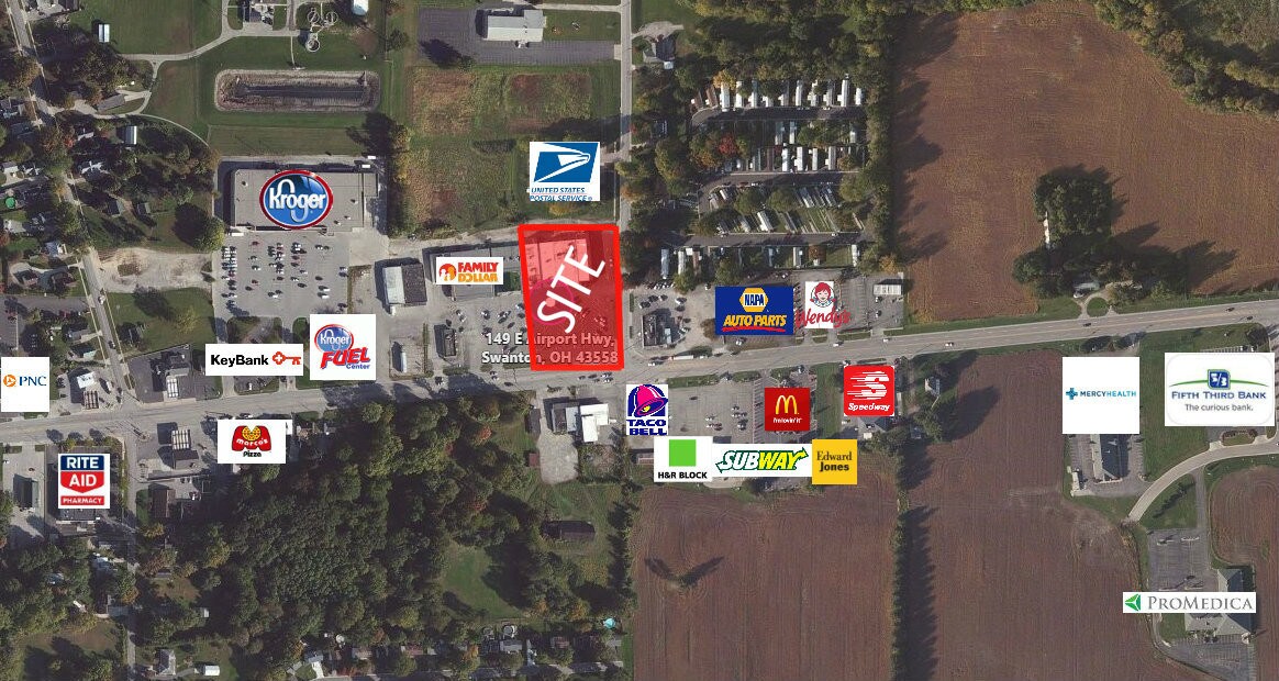 149151 E Airport Hwy, Swanton, OH 43558 Retail for Lease
