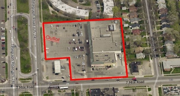 19136-19150 Telegraph Rd, Detroit, MI for sale - Building Photo - Image 2 of 2