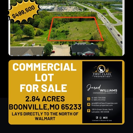 Main St., Boonville, MO for sale Aerial- Image 1 of 6