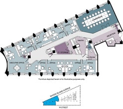 1730 Rhode Island Ave NW, Washington, DC for lease Floor Plan- Image 1 of 2