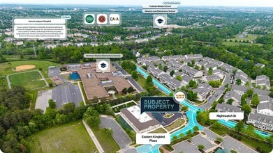 43020 Eastern Kingbird Plz, Ashburn, VA - AERIAL map view