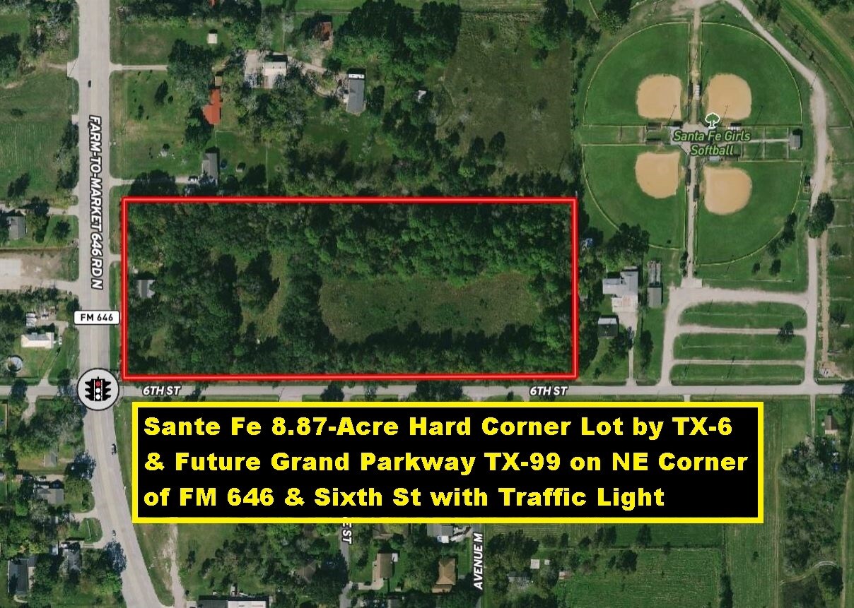 3933 Fm 646 Rd N, Santa Fe, TX for sale Aerial- Image 1 of 1