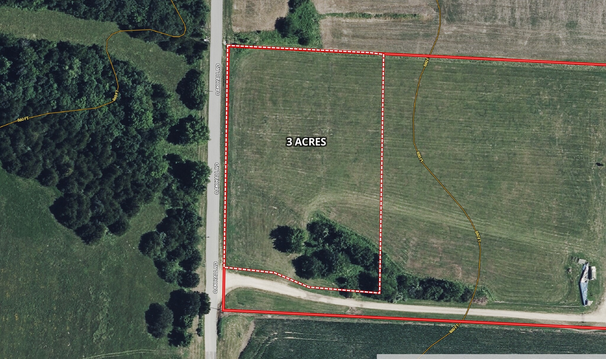 3 +/- Ac Oak Hall Rd, Jonesburg, MO for sale Primary Photo- Image 1 of 2