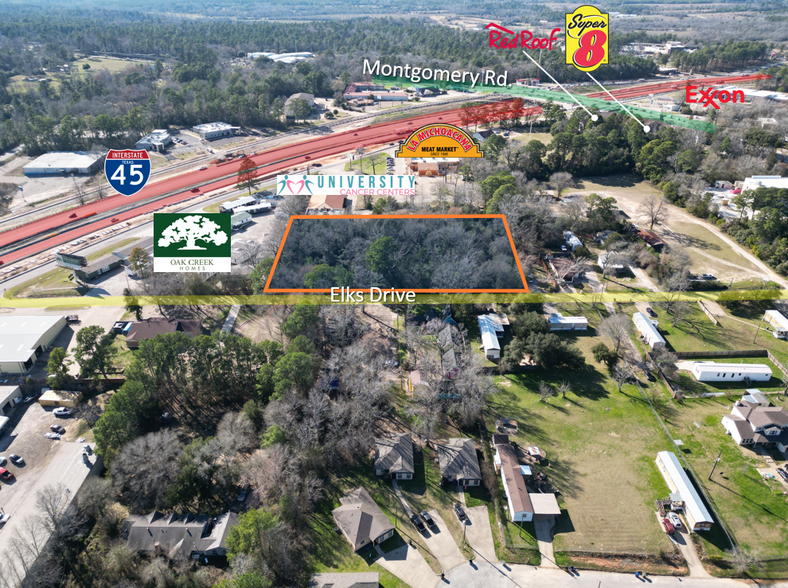 3302 Elks Dr, Huntsville, TX for sale - Aerial - Image 2 of 4