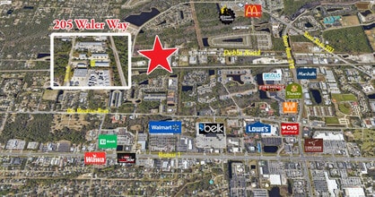 205 Waler Way, Saint Augustine, FL - AERIAL  map view