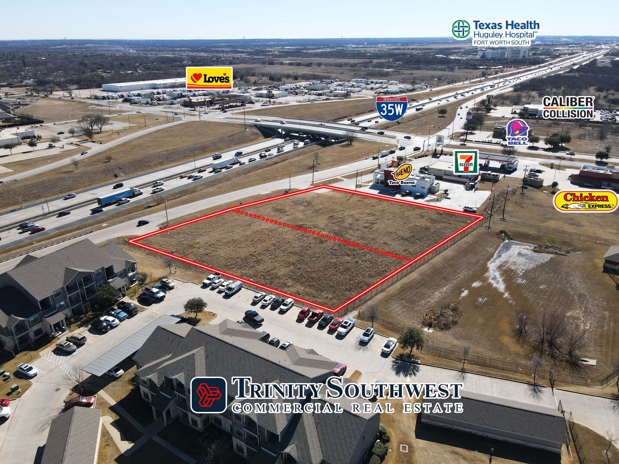 1060010700 South Fwy, Fort Worth, TX 76140 I35W & McPherson Blvd