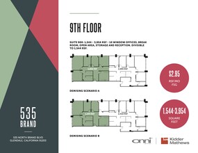 535 N Brand Blvd, Glendale, CA for lease Floor Plan- Image 1 of 1