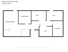 2343 N Main St, Pearland, TX for lease Site Plan- Image 1 of 11