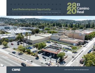 More details for 2820 S El Camino Real, San Mateo, CA - Land for Sale