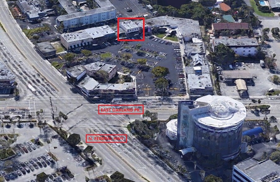 3045 N Federal Hwy, Fort Lauderdale, FL for lease - Aerial - Image 1 of 11