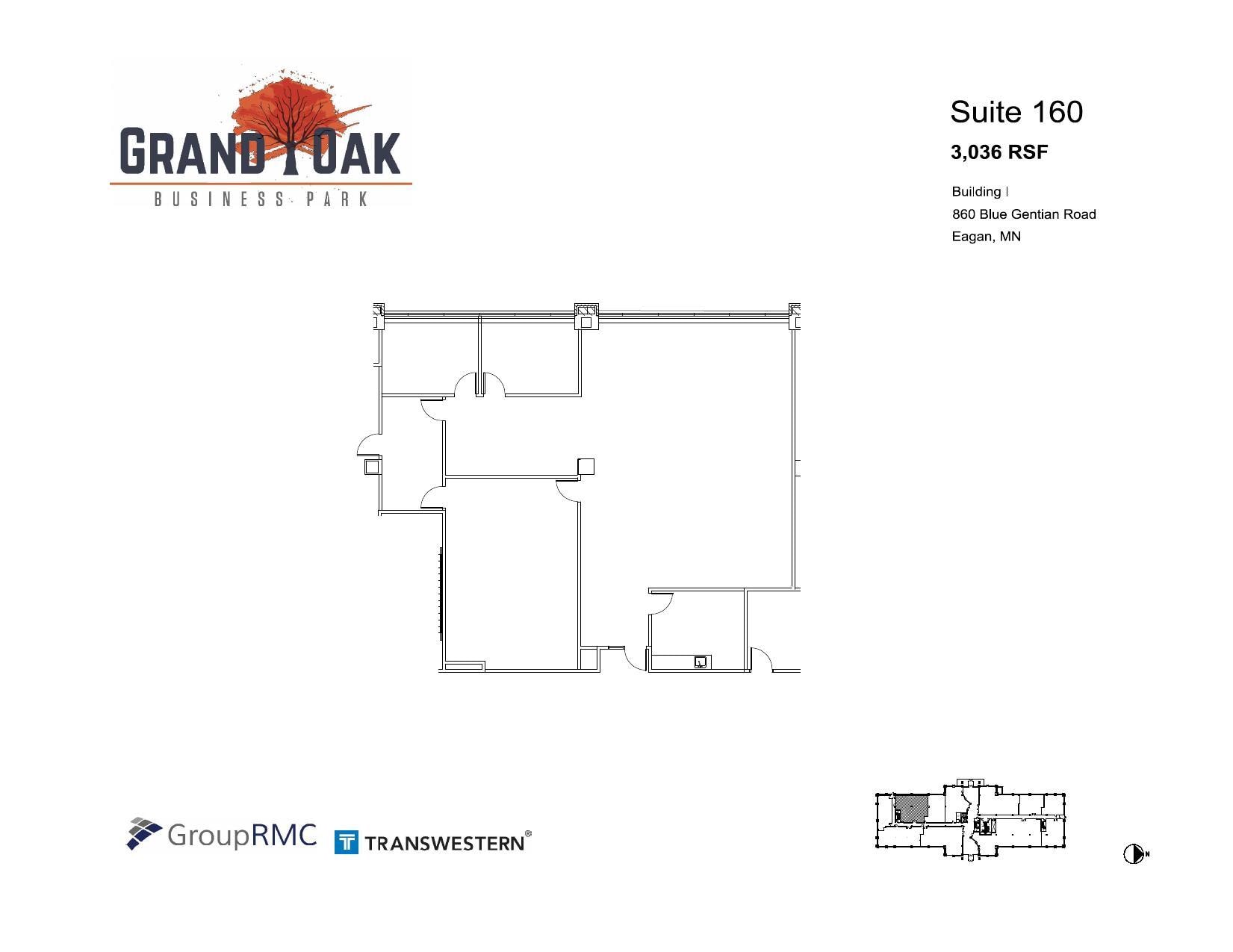 860 Blue Gentian Rd, Eagan, MN for lease Floor Plan- Image 1 of 1