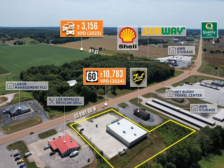 8240 US Highway 60 W, Lewisport, KY for sale - Building Photo - Image 3 of 9