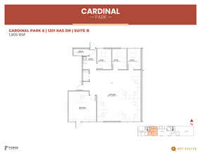 1703 N Plano Rd, Richardson, TX for lease Floor Plan- Image 2 of 2