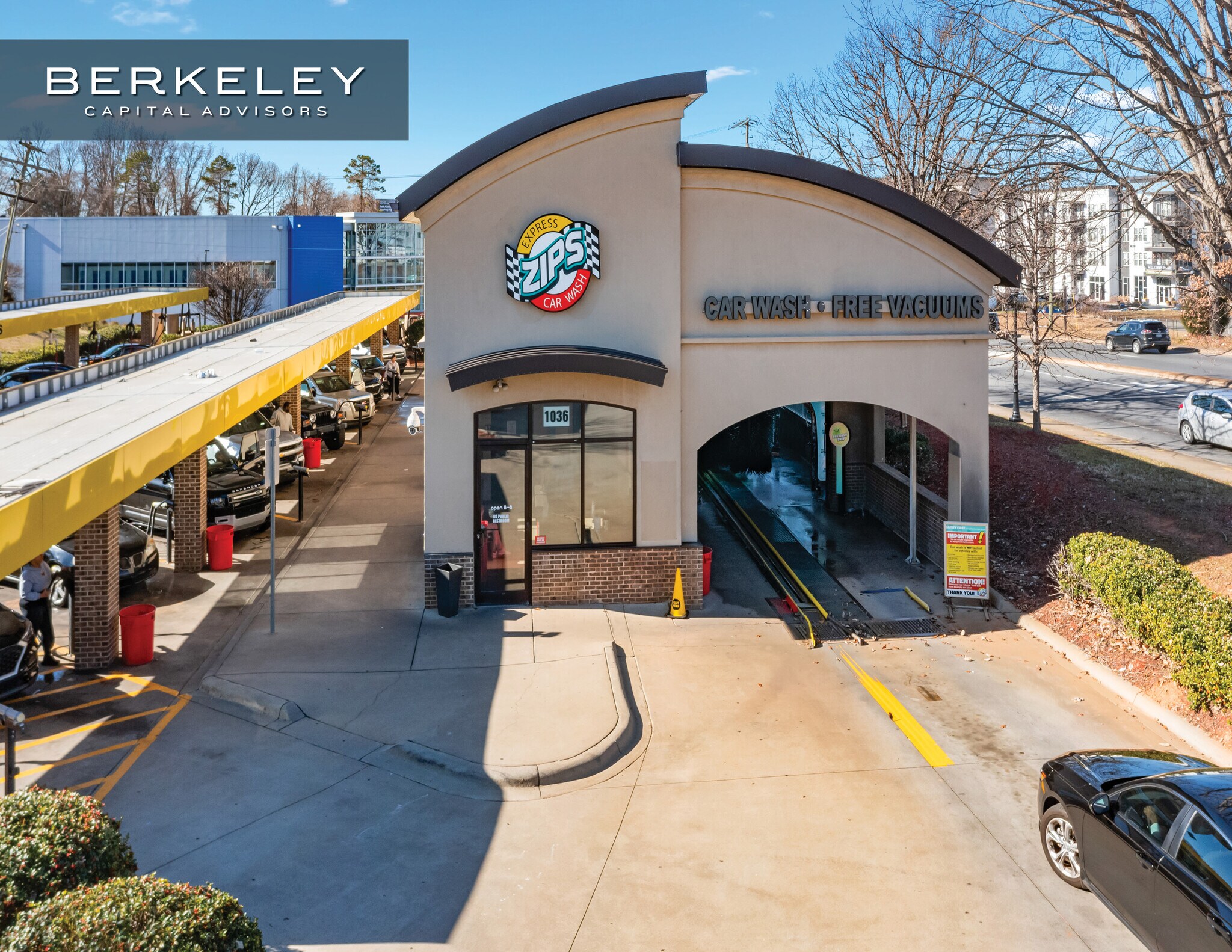 1036 Tyvola Rd, Charlotte, NC 28217 Zips Car Wash