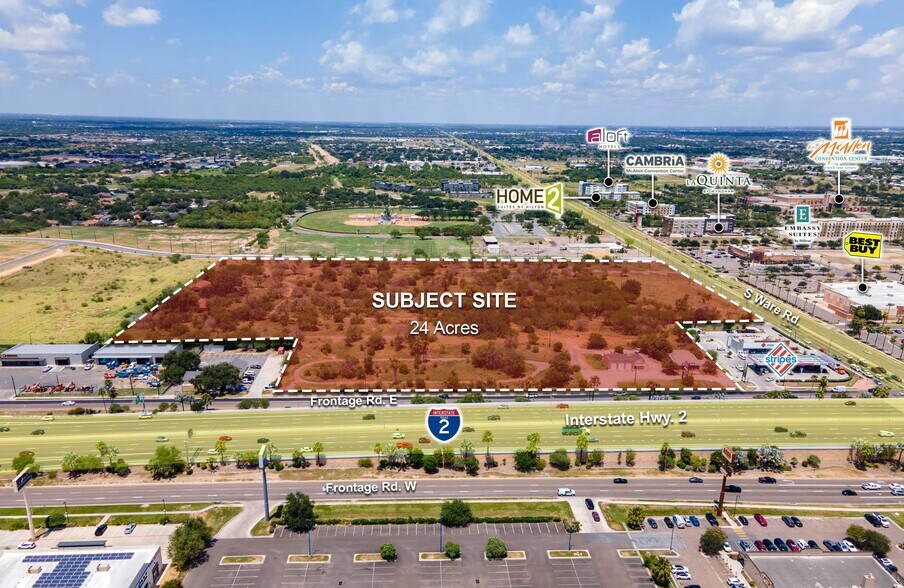 Ware Rd, McAllen, TX for sale - Building Photo - Image 2 of 4