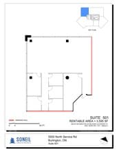 5500 N Service Rd, Burlington, ON for lease Site Plan- Image 1 of 9