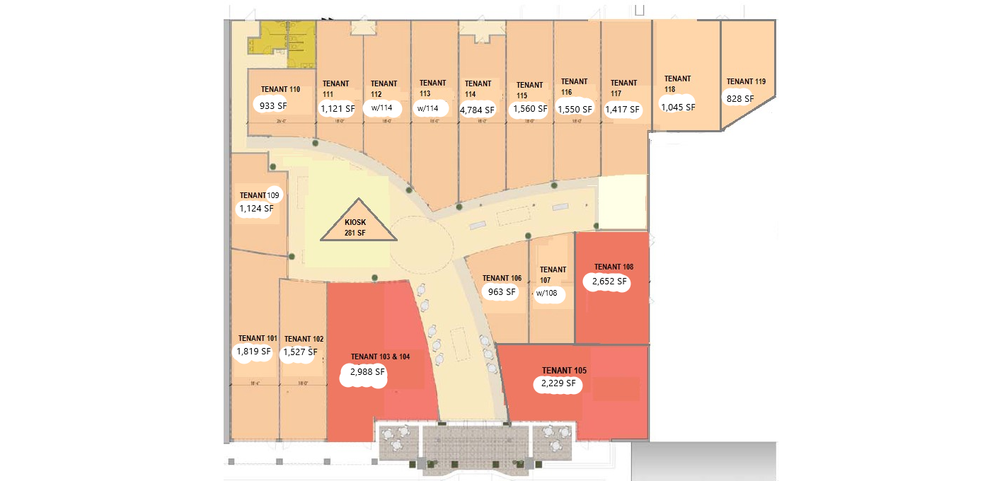 1101-1123 S Brea Canyon Rd, Diamond Bar, CA for lease Site Plan- Image 1 of 1