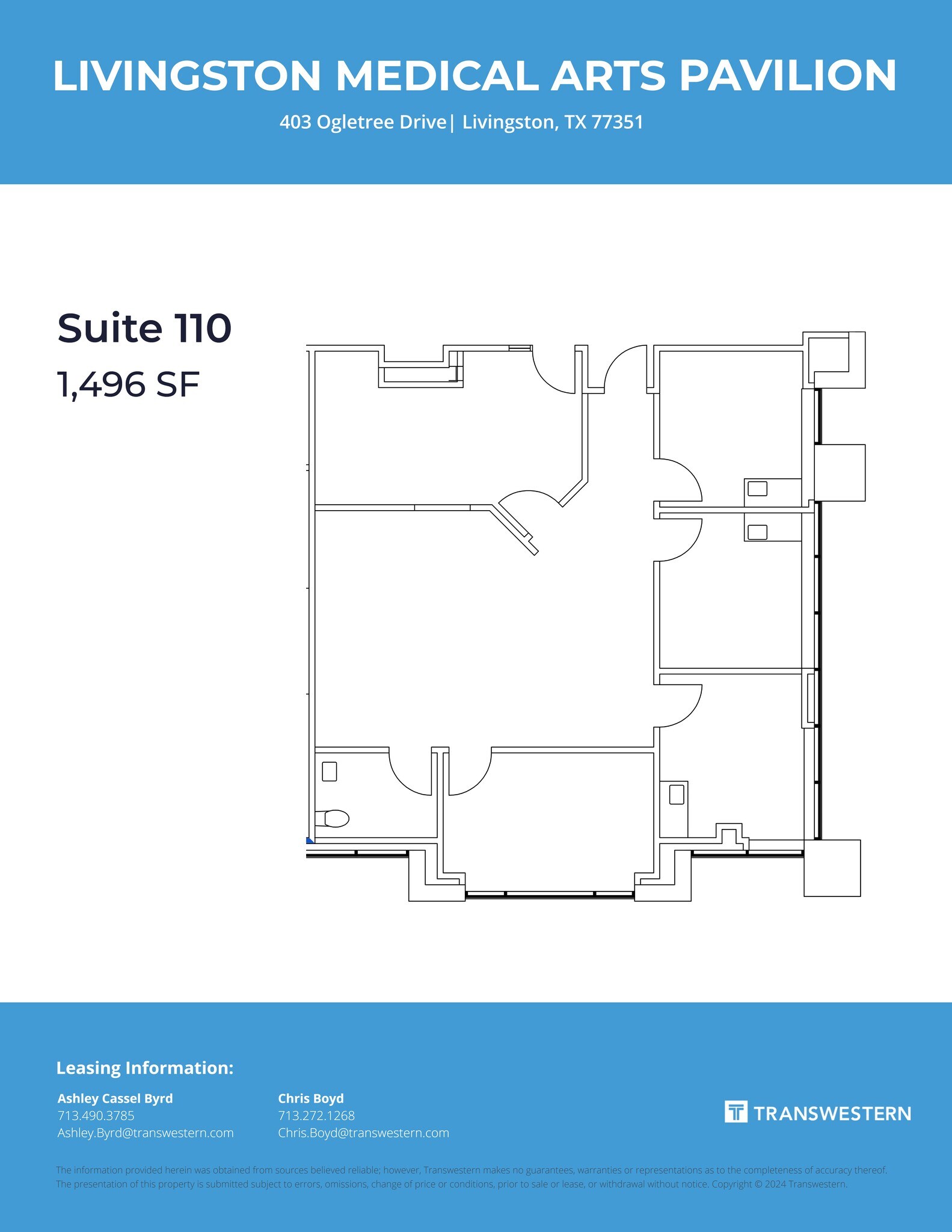 403 Ogletree Dr, Livingston, TX for lease Site Plan- Image 1 of 2