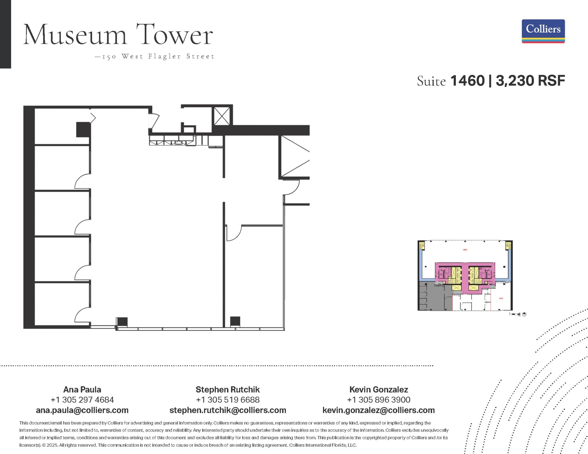 150 W Flagler St, Miami, FL for lease Floor Plan- Image 1 of 1