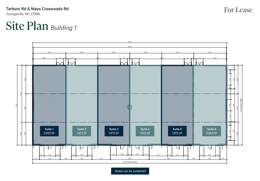 3091 Mays Crossroad Rd, Youngsville, NC for lease Site Plan- Image 1 of 1