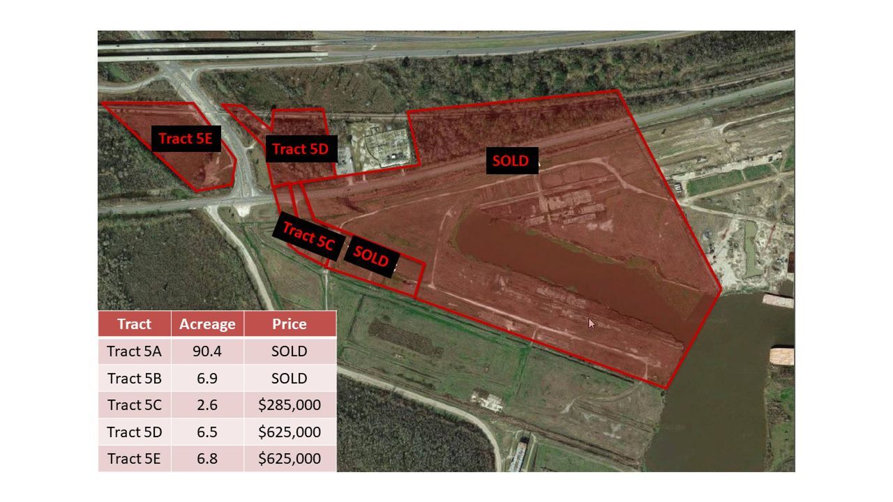 Lot 5 Highway 182, Gibson, LA for sale Primary Photo- Image 1 of 2