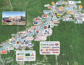 208 High St, Ellsworth, ME - AERIAL  map view