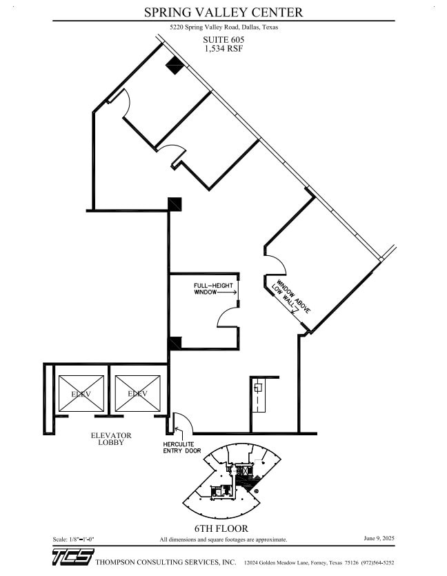 5220 Spring Valley Rd, Dallas, TX for lease Floor Plan- Image 1 of 1