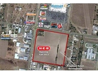 228 E Mile 3 Rd, Palmhurst, TX for lease - Aerial - Image 3 of 14