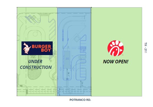 Potranco Rd & TX-211, San Antonio, TX for lease - Site Plan - Image 1 of 1