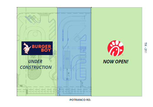 Potranco Rd & TX-211, San Antonio, TX for lease Site Plan- Image 1 of 2