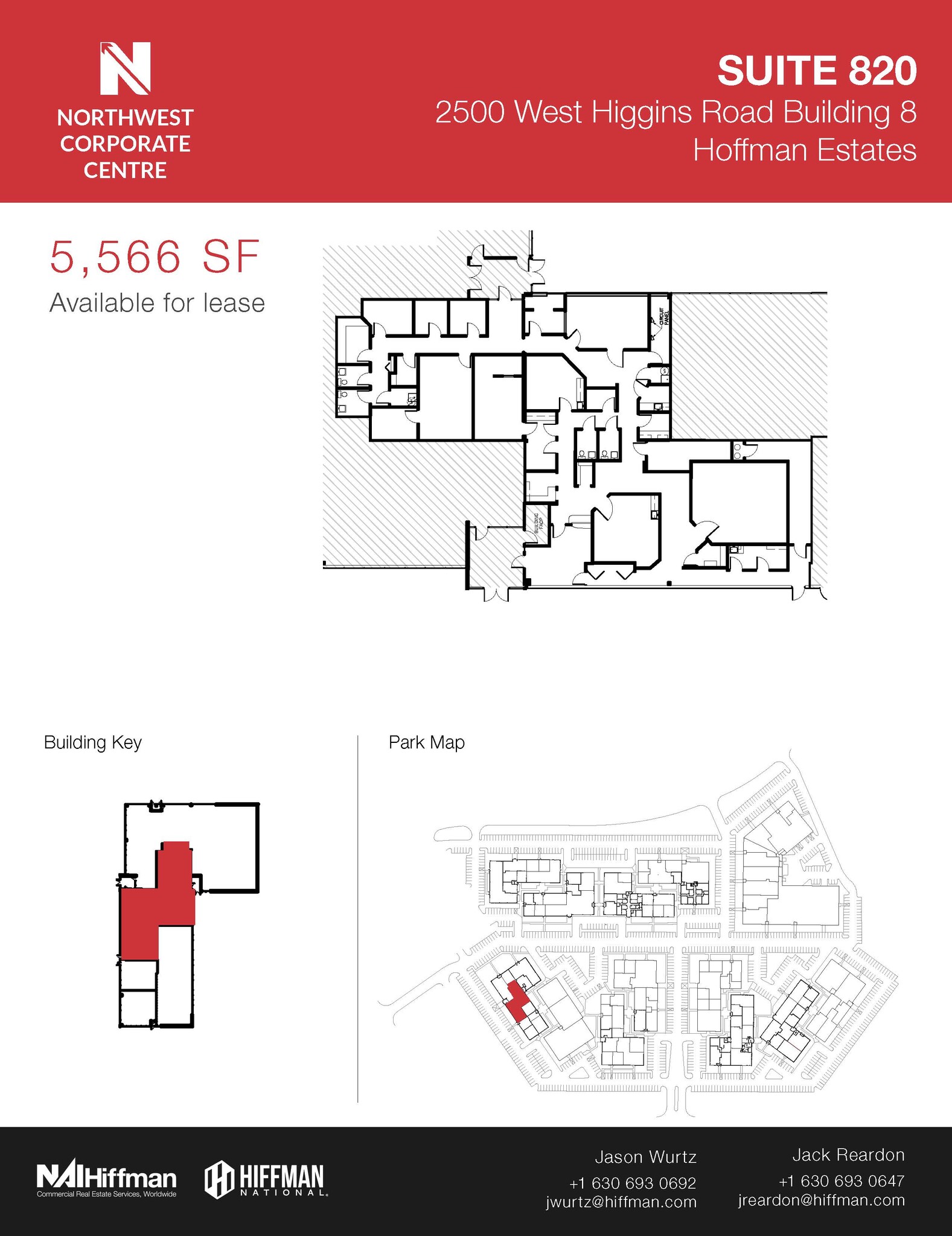 2500 W Higgins Rd, Hoffman Estates, IL for lease Floor Plan- Image 1 of 1