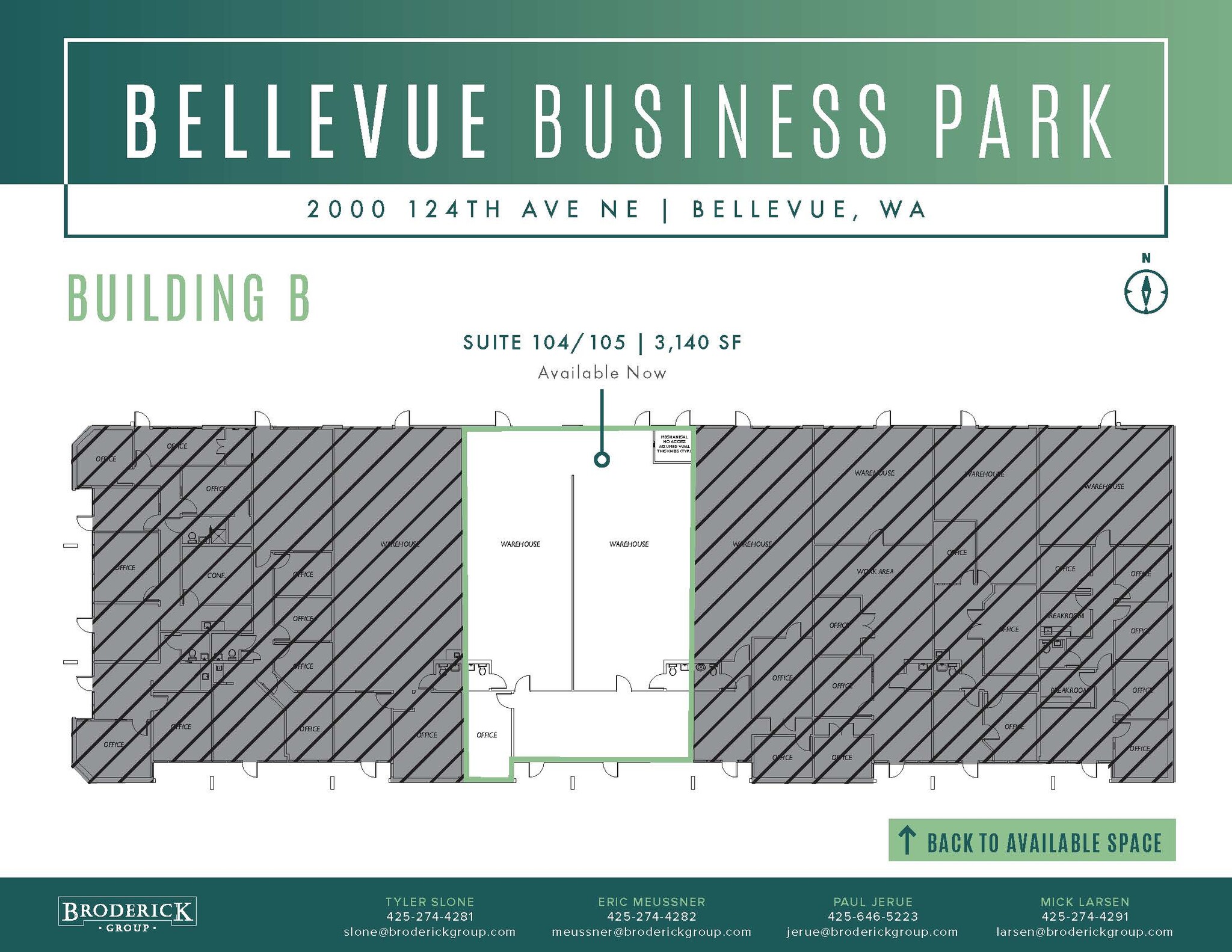 2000 124th Ave NE, Bellevue, WA for lease Floor Plan- Image 1 of 1