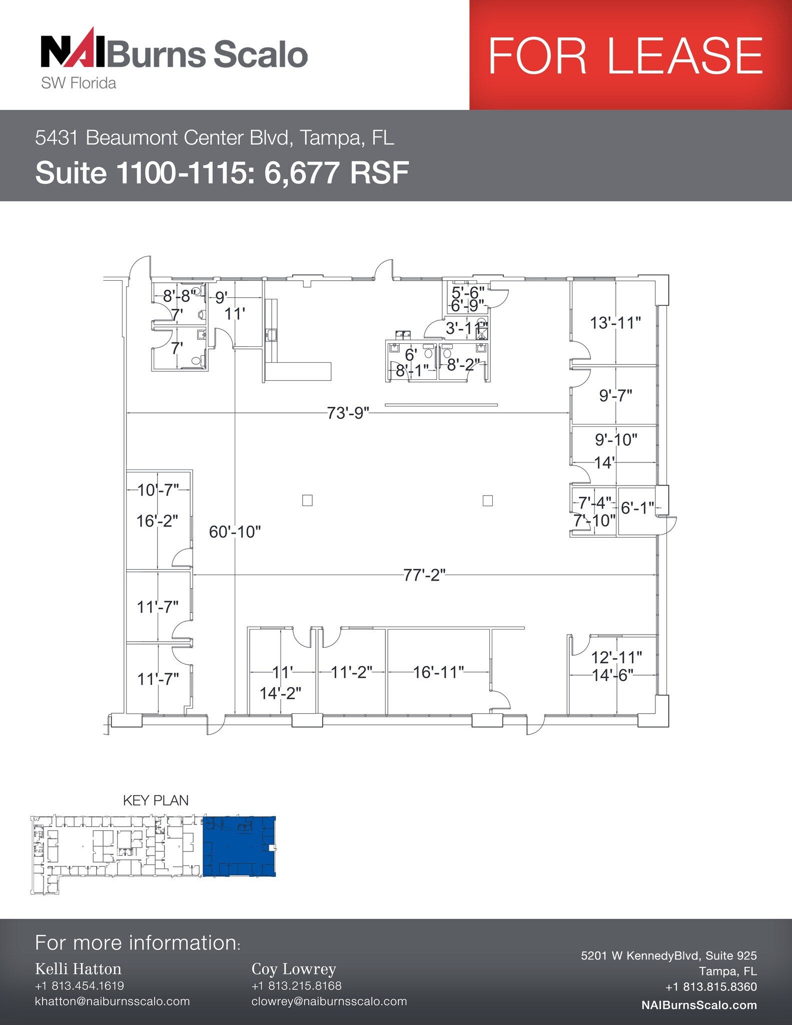 5402-5460 Beaumont Center Blvd, Tampa, FL for lease Site Plan- Image 1 of 1