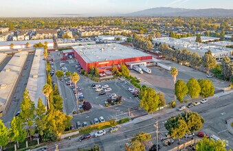 1885 Las Plumas Ave, San Jose, CA - AERIAL map view