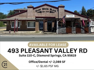 More details for 493 Pleasant Valley Rd, Diamond Springs, CA - Office for Lease