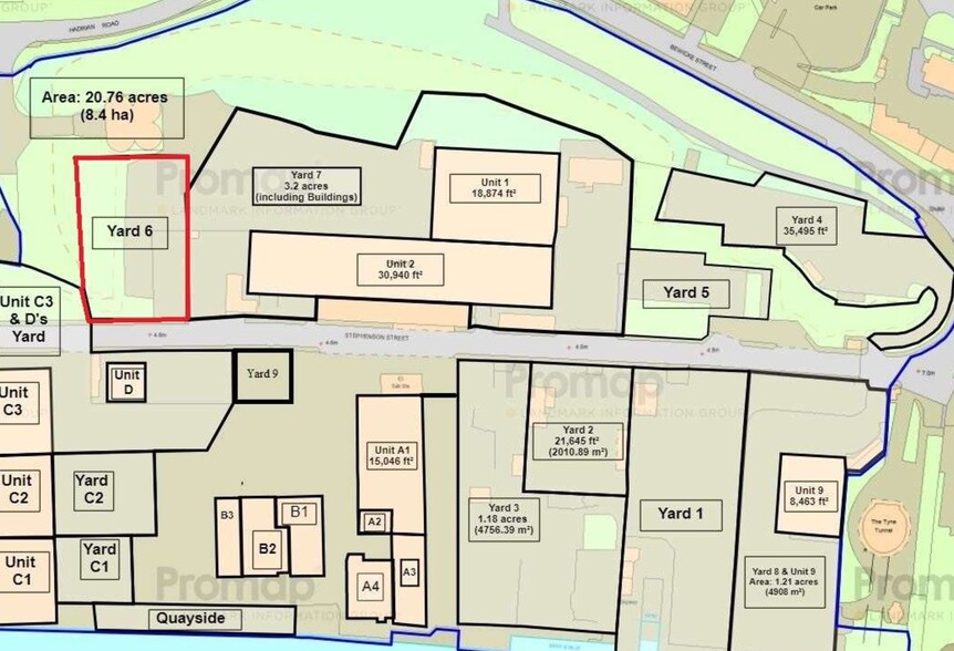 Stephenson St, Wallsend for lease - Plat Map - Image 2 of 2