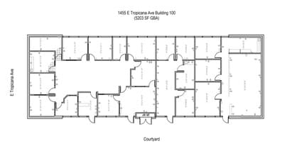 1455-1515 E Tropicana Ave, Las Vegas, NV for lease Floor Plan- Image 2 of 8