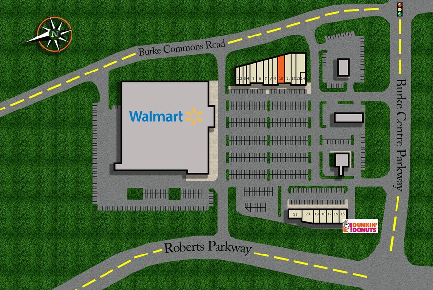 6030-6050 Burke Commons Rd, Burke, VA for lease - Site Plan - Image 2 of 2