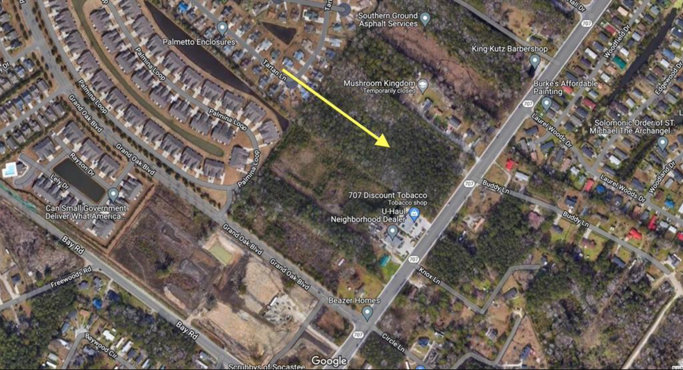 0 Highway 707, Myrtle Beach, SC for sale - Building Photo - Image 3 of 4