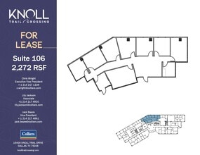 15400 Knoll Trail Dr, Dallas, TX for lease Floor Plan- Image 1 of 1