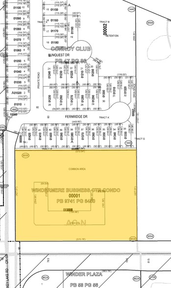 6735 Conroy Windermere Rd, Orlando, FL for lease - Plat Map - Image 2 of 134