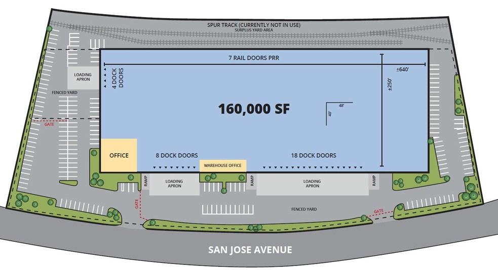 18669 San Jose Ave, City Of Industry, CA for sale - Site Plan - Image 1 of 1