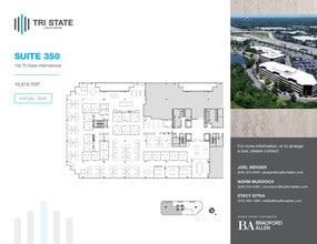 300 Tri State International, Lincolnshire, IL for lease Floor Plan- Image 1 of 1