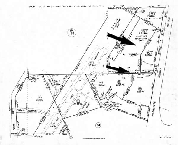 2019 E Monte Vista Ave, Vacaville, CA for lease - Plat Map - Image 2 of 6
