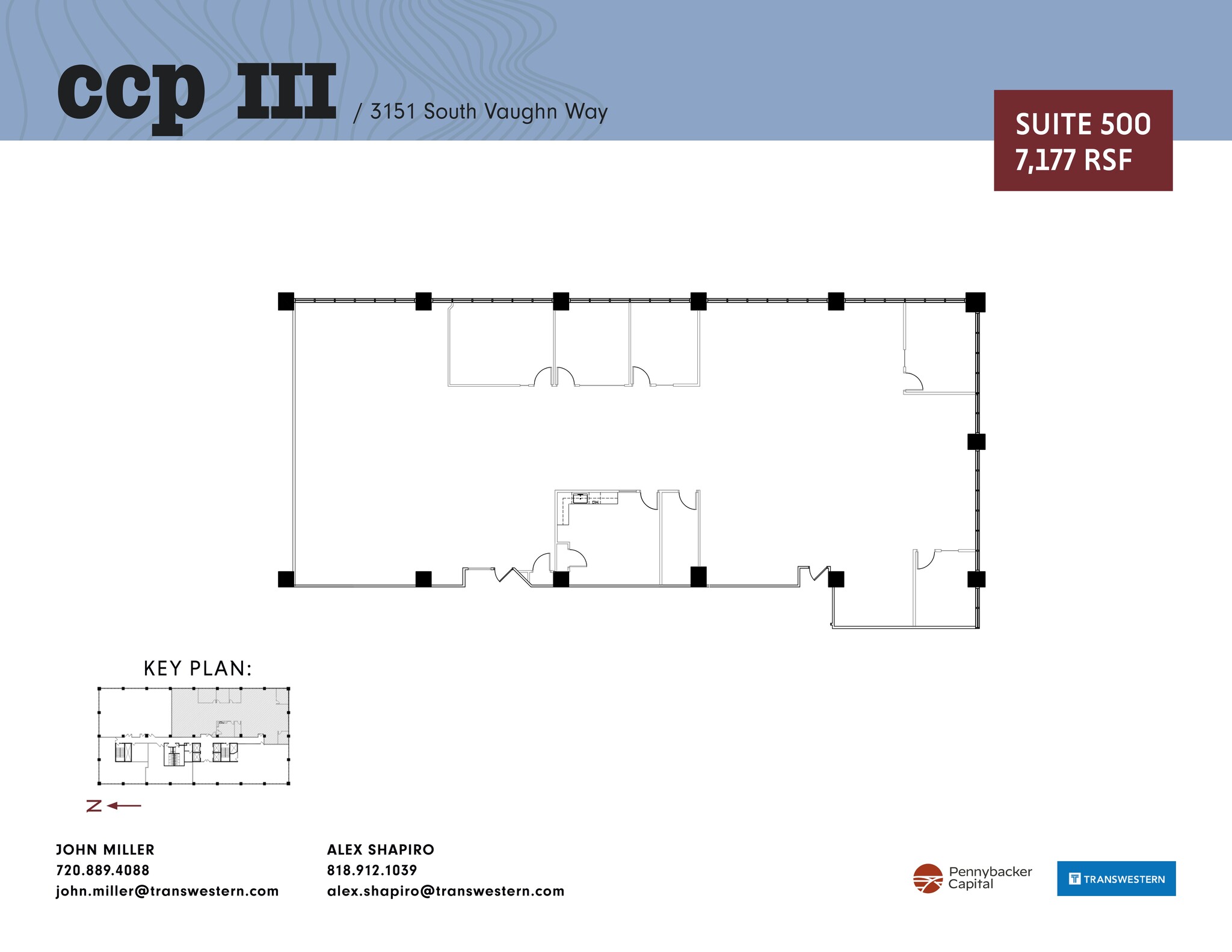 3131 S Vaughn Way, Aurora, CO for lease Site Plan- Image 1 of 1