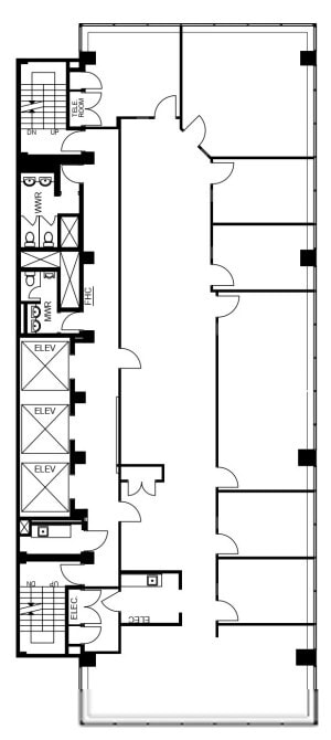 10 King St E, Toronto, ON for lease Floor Plan- Image 1 of 1