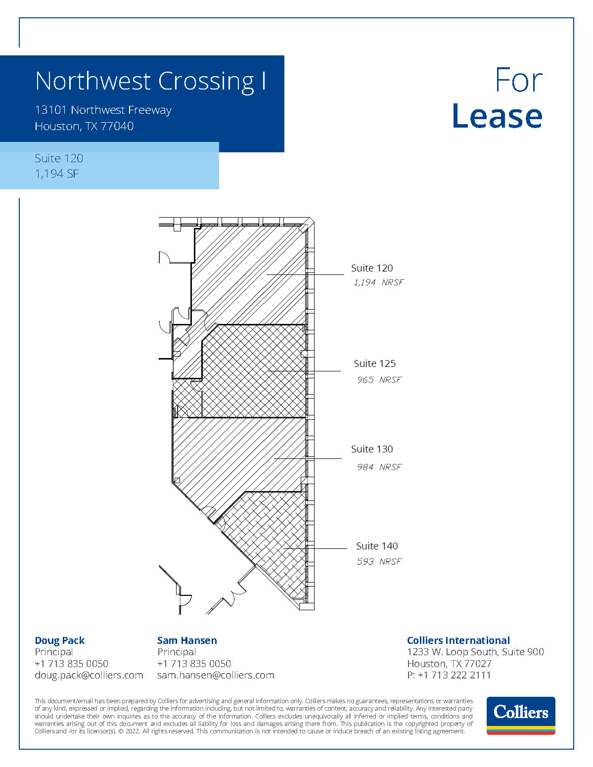 13101 Northwest Fwy, Houston, TX for lease Floor Plan- Image 1 of 1