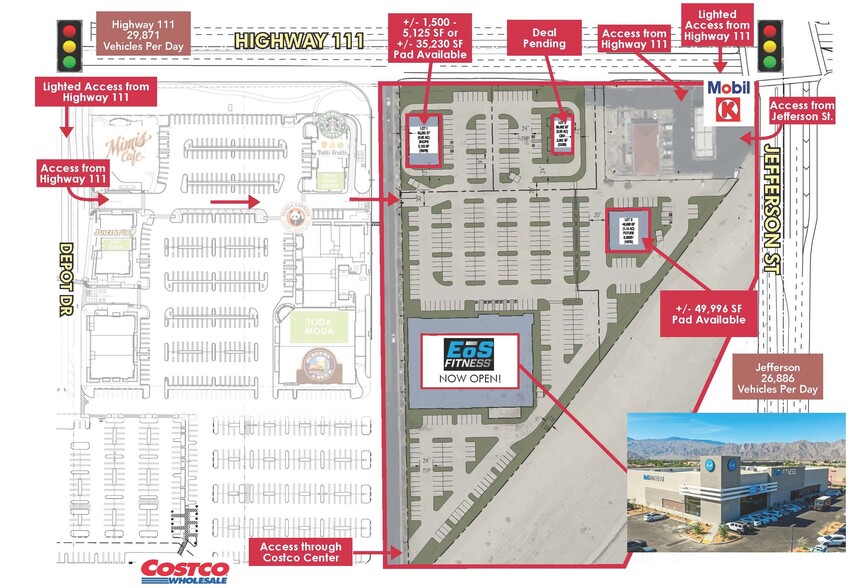 79925-79929 Highway 111, Indio, CA for lease - Site Plan - Image 3 of 3