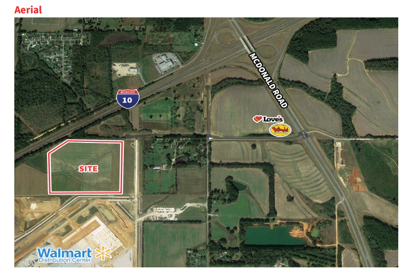 8726 County Farm Rd, Irvington, AL for lease - Aerial - Image 2 of 3