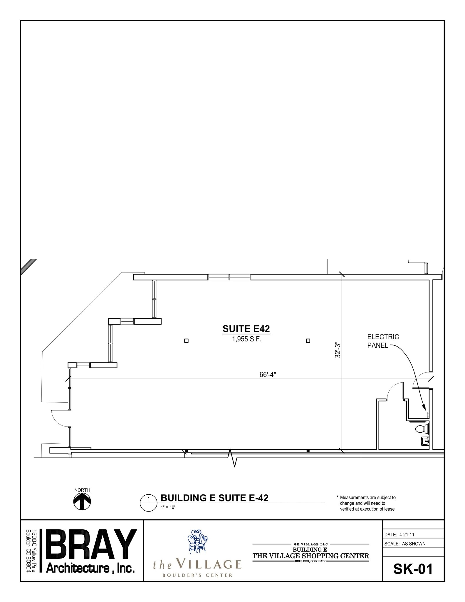 2525 Arapahoe Ave, Boulder, CO for lease Site Plan- Image 1 of 1